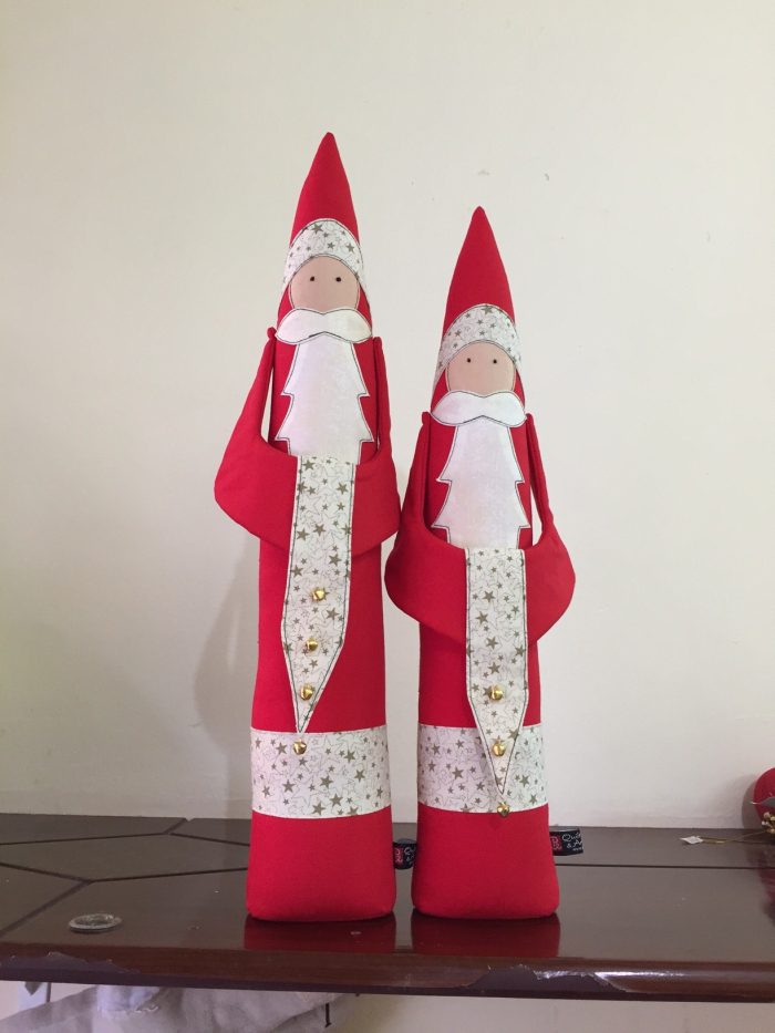 Tall Santa Clause Fabric