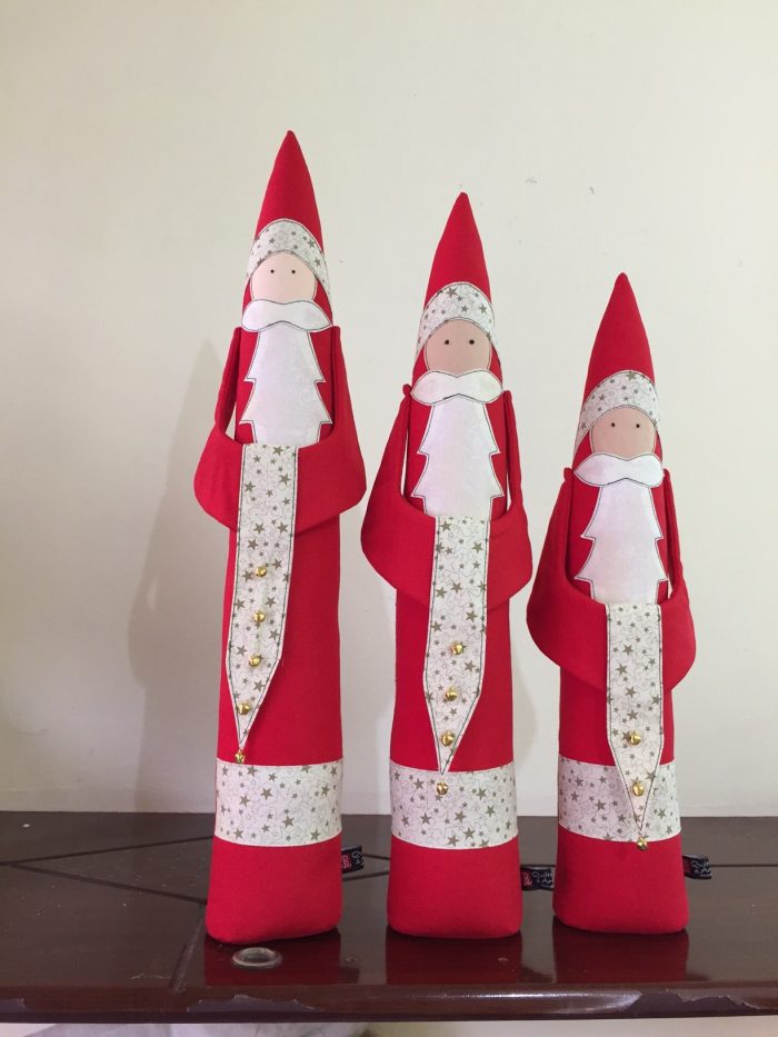 Tall Santa Clause Fabric