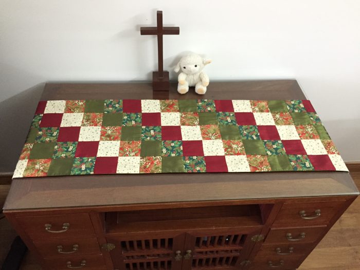 Patchwork table runner